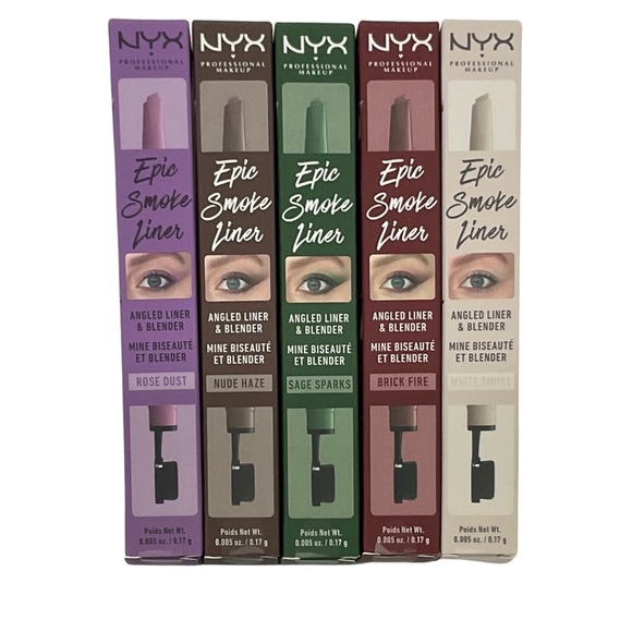 Set of 5 NYX Epic Smoke Liner Set of 5 Various Colors - Picture 1 of 3